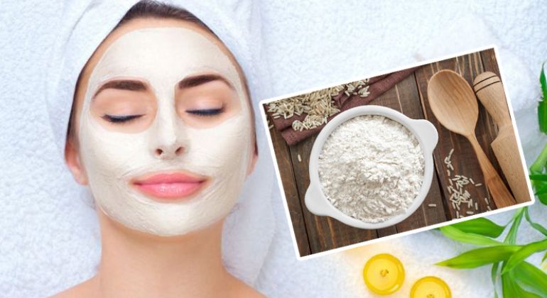 Rice Flour Face Pack